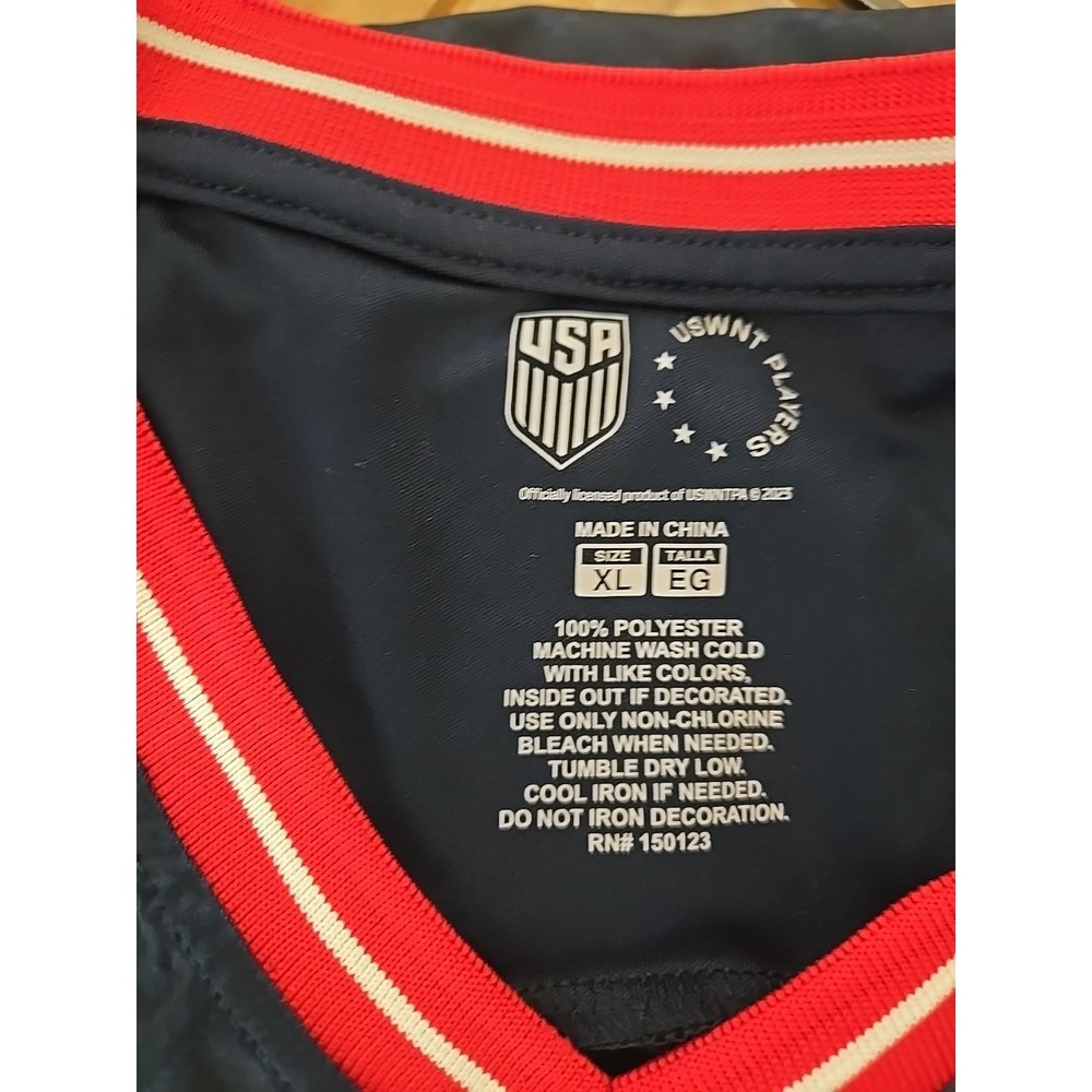 USA Soccer Women's World Cup Sophia Smith #11 USWNT Game Day Jersey Size XL New - Picture 9 of 9